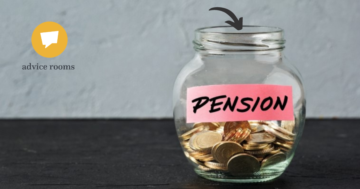 Pension Pot Of Money - Advice Rooms Logo